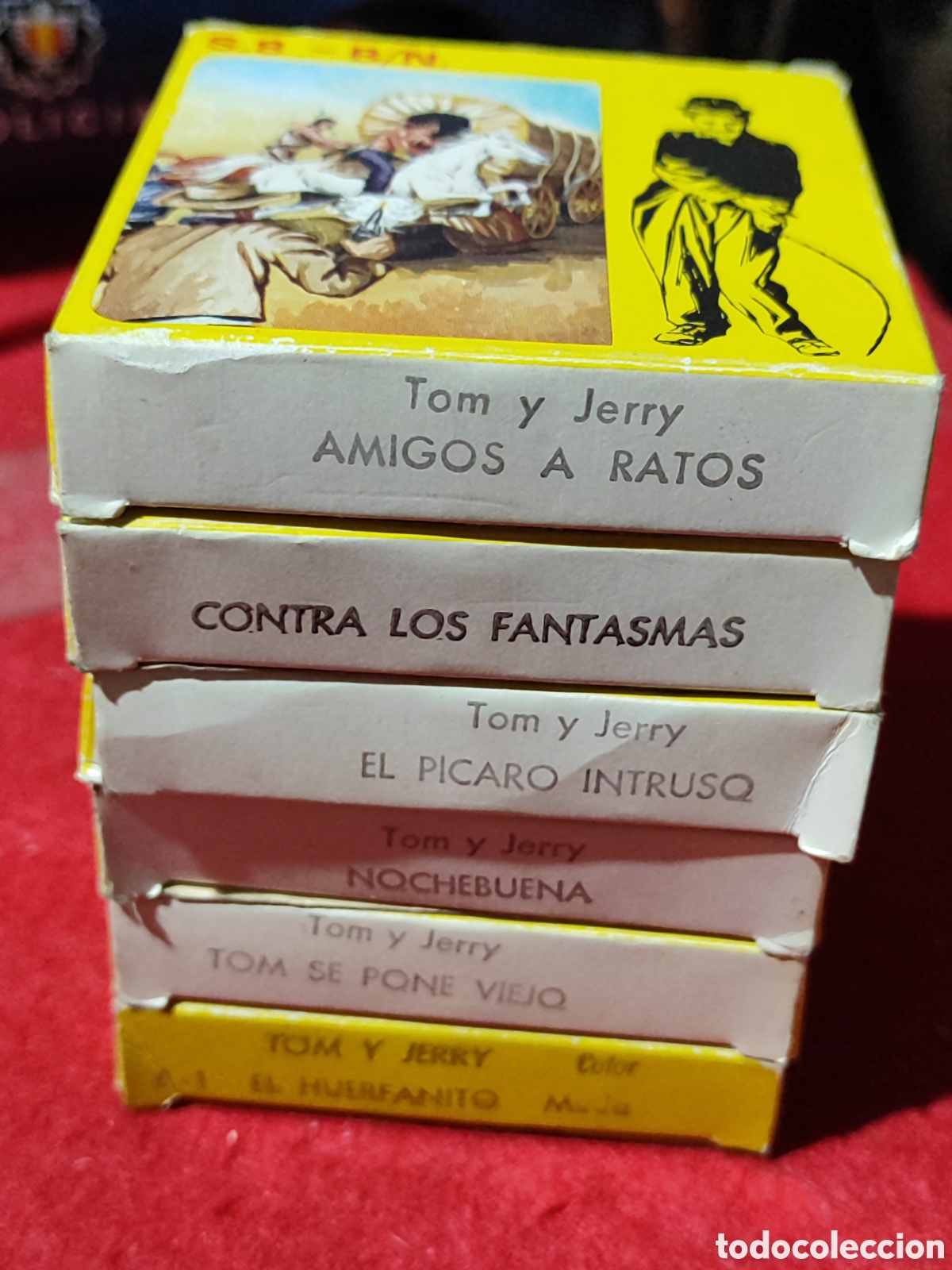 Cine: Lote 8 pel&iacute;culas super 6 TOM Y JERRY LEER DESCRIPCI&Oacute;N