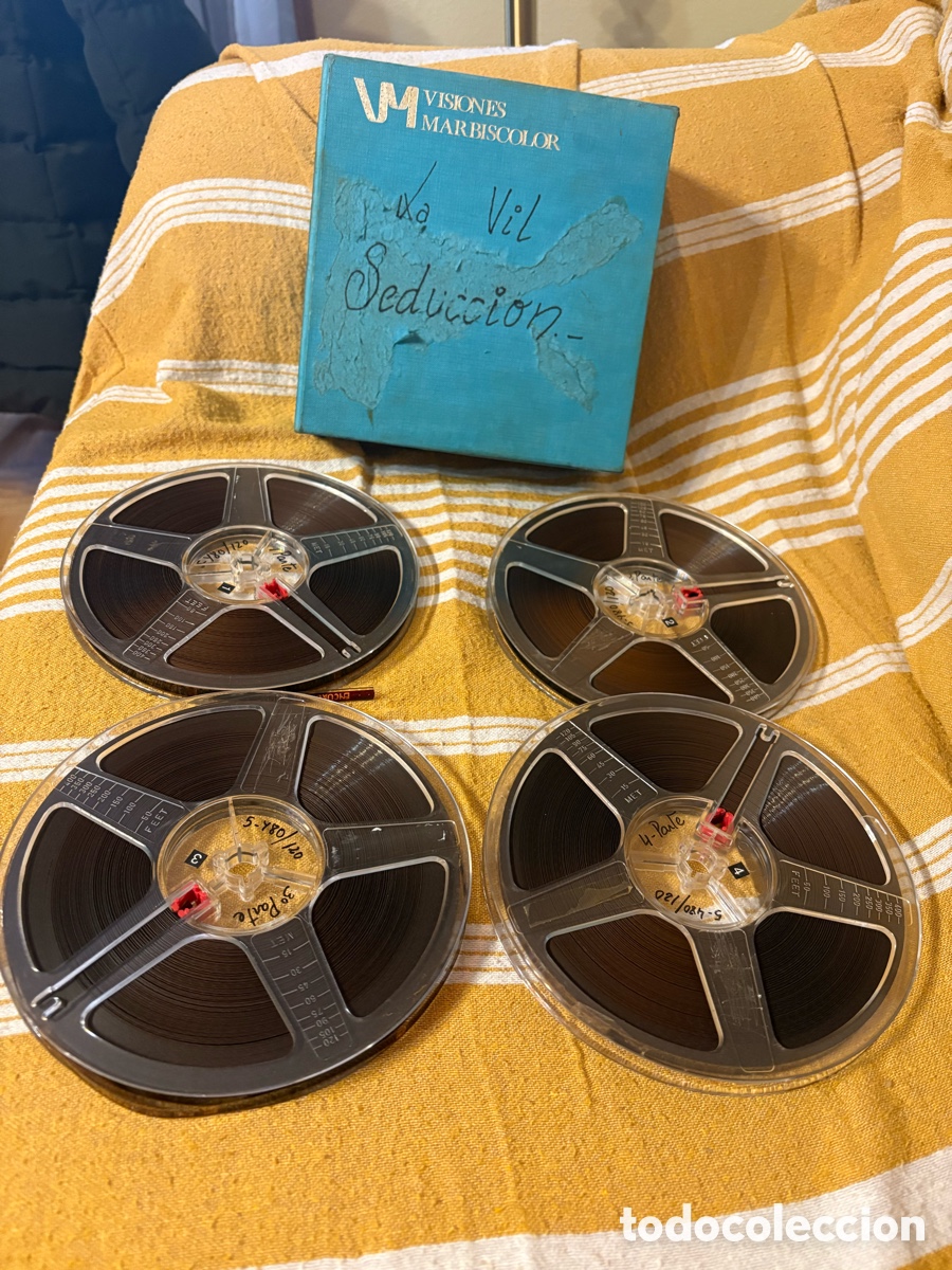 Cine: Pack de 4 bobinas en s&uacute;per 8
