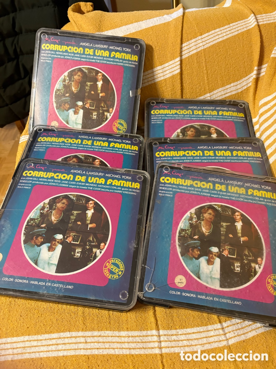 Cine: Pack de 6 bobinas en s&uacute;per 8