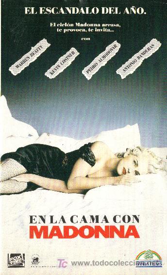 Cine: TODOVHS: EN LA CAMA CON MADONNA 115 MINUTOS -