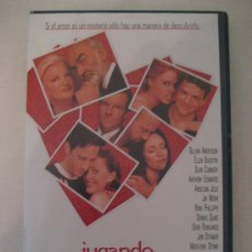 Cine: JUGANDO CON EL CORAZON - VHS -. Lote 26467243