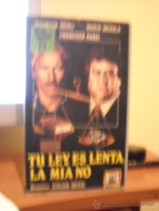 Cine: tu ley es lenta la mia no
