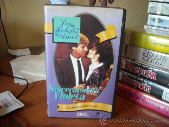 Cine: sinceramente violeta-VHS - Foto 1