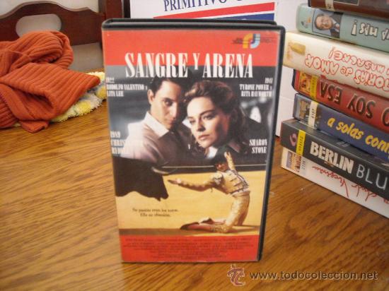 Cinema: sangre y arena --VHS-VENTA MINIMA 10 EU-