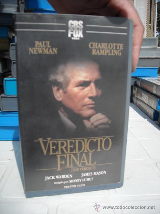 Cinema: veredicto final--vhs--venta minima 10 eu