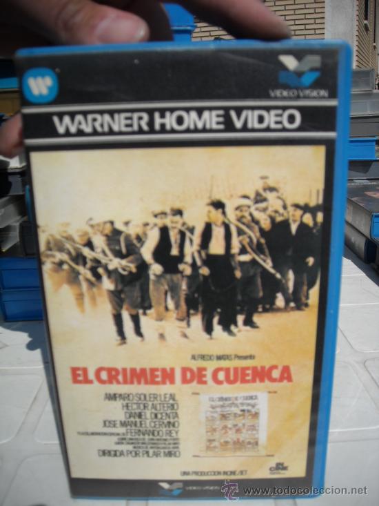 Cinema: el crimen de cuenca-vhs-venta minima 10 euros