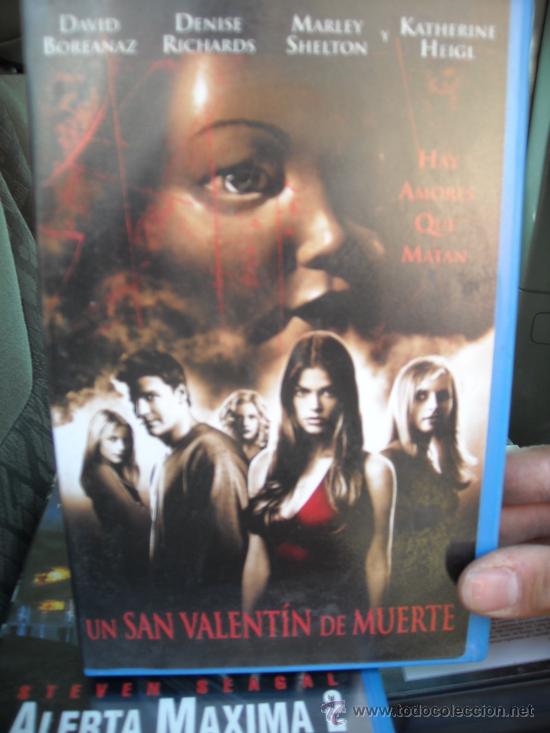 Cinema: un san valentin de muerte--vhs--venta minima 10 eu