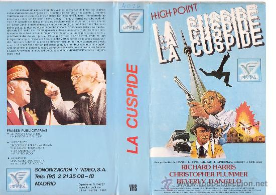Kino: LA CUSPIDE--vhs -venta minima 10 eu--