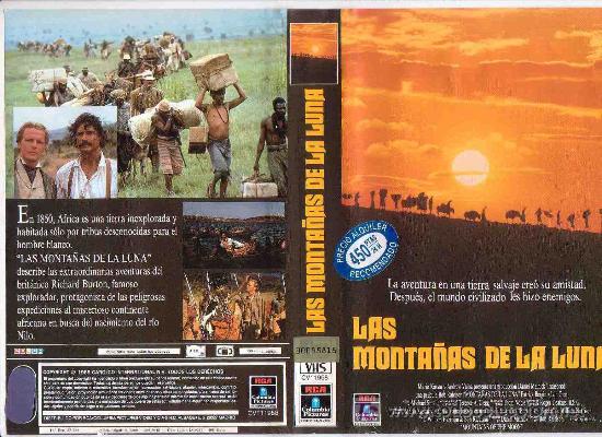 Cinema: las monta&ntilde;as de la luna-VHS