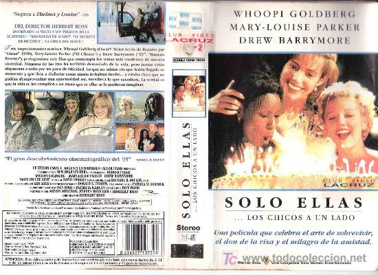 Cinema: solo ellas LOS CHICOS A UN LADO-VHS