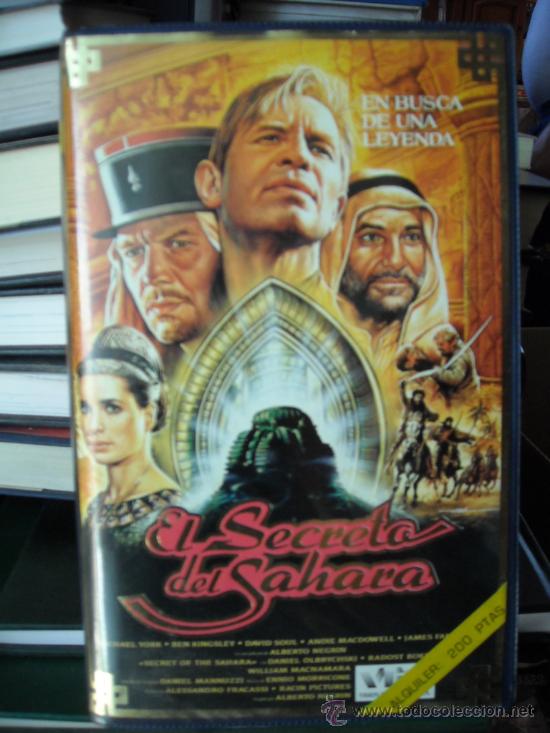 Cinema: el secreto del sahara-vhs