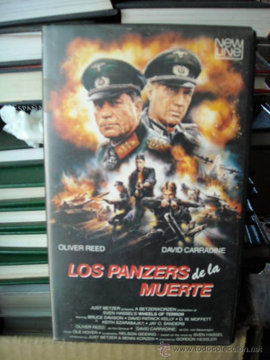 Cinema: los panzer de la muerte-vhs/pedido minimo 6 eu