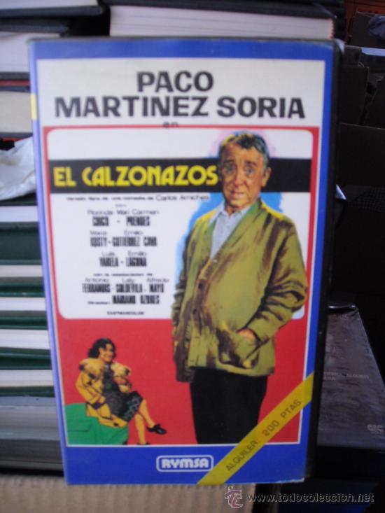 Cinema: el calzonazos-vhs venta minima 6 eu