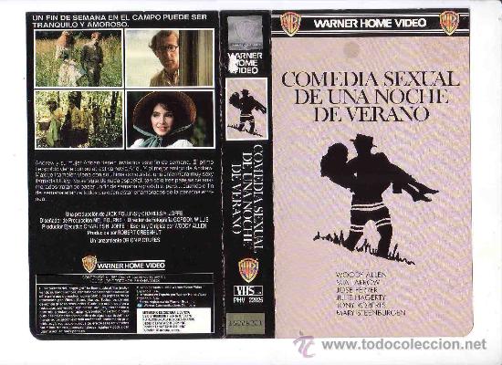 Cine: comedia sexual de una noche verano-vhs .pedido minimo 6 eu