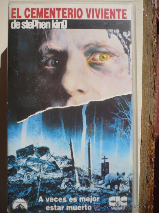 Cinema: EL CEMENTERIO VIVIENTE (1989) VHS.