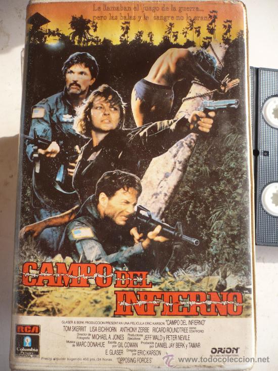 Cine: CAMPO DEL INFIERNO (1986) VHS.