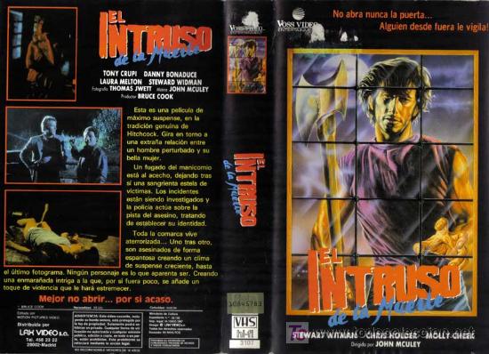 Cine: Cinta vhs ✓ El intruso de la muerte | Video VHS\. CINTA Orig. en ESPA&Ntilde;OL