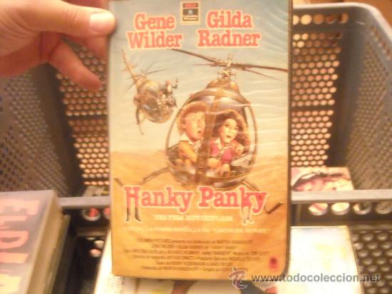 Cinema: hanky panky vhs 1 edicion