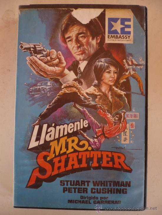 Cine: LLAMENLE MR SHATTER (1974) VHS.