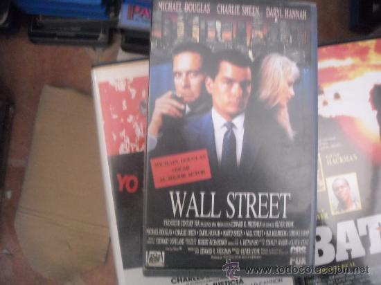 Kino: WALL STREET-VHS-VENTA MINIMA 10 EU-