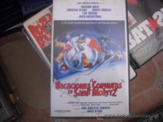 Cine: VACACIONES CORNUTAS vhs caja grande