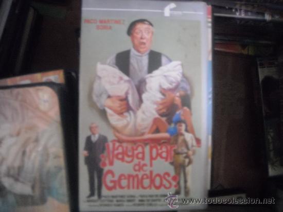 Cine: VAYA PAR DE GEMELOS-vhs-venta minima 10 euros