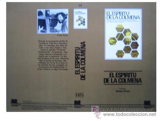 Cine: EL ESPIRITU DE LA COLMENA VIDEO VHS ORIGINAL CONTIENE FICHA DE LA PELICULA.
