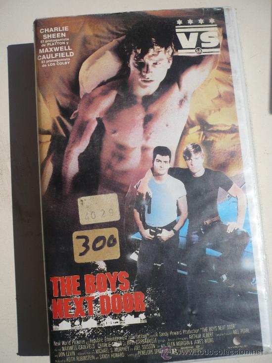 Cine: The boys next door (1985) VHS.
