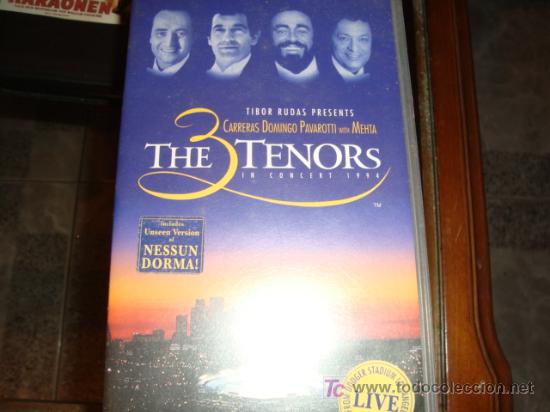Cinema: cinta uhs original: the tenors. in concert 1994 ,