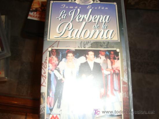Cinema: cinta uhs original: la berbena de la paloma, por jomas breton. tengo dos en la tienda iguales