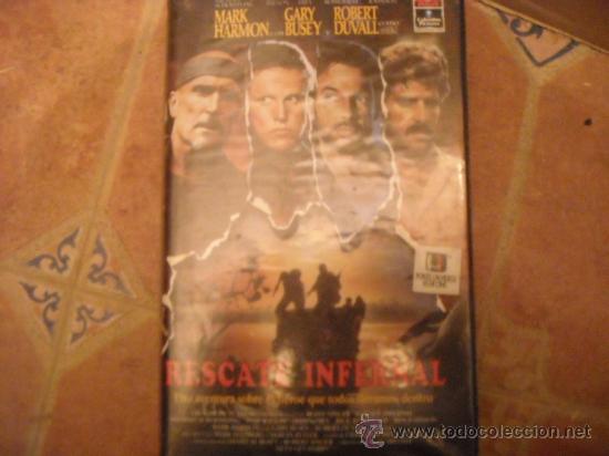 Cine: RESCATE INFERNAL.VHS - Foto 1