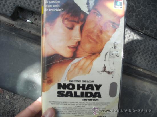 Cinema: NO AHI SALIDA-VHS