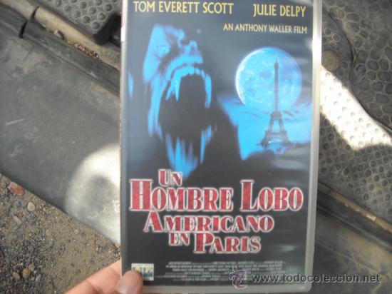 Cinema: un hombre lobo EN PARIS-video-vhs-venta minima 10 euros