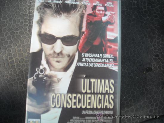 Cin&eacute;ma: ULTIMAS CONSECUENCIAS-vhs-venta minima 10eu