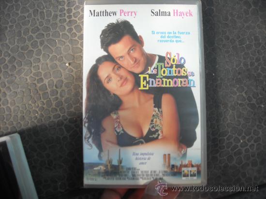 Cin&eacute;ma: SOLO LOS TONTOS SE ENAMORAN-SALMA HAYEK--vhs -venta minima 10 eu--