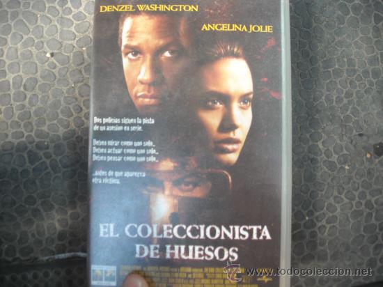 Cin&eacute;ma: EL COLECCINISTA DE HUESOS--vhs--venta minima 10 euros