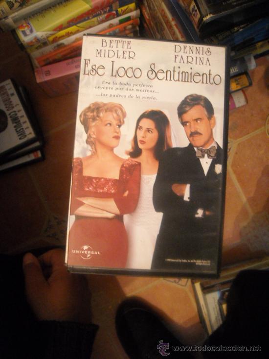 Cinema: ESE LOCO SENTIMIENTO--vhs--venta minima 10 eu