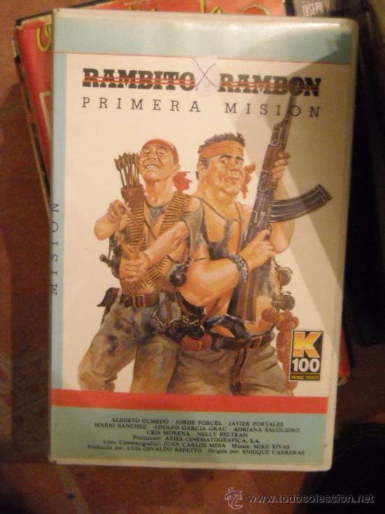 Cinema: RAMBITO RAMBON vhs caja grande