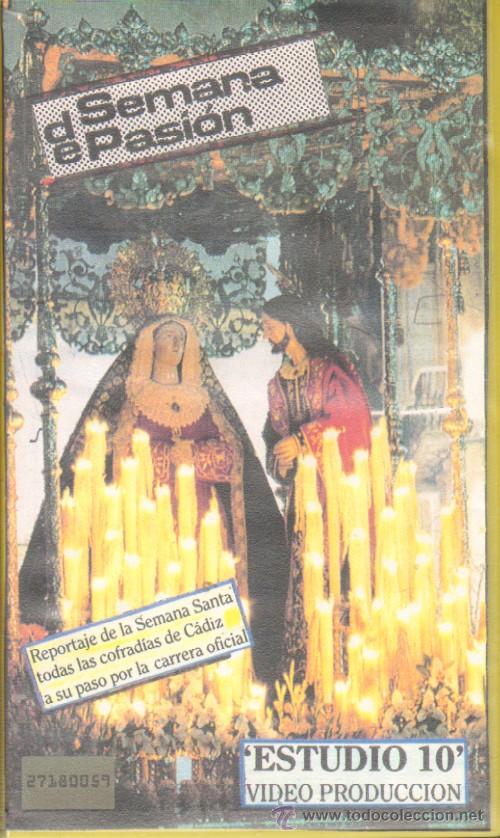 Cine: COFRADIAS GADITANAS SEMANA SANTA  1990   VHS-145