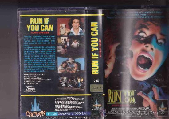 Cinema: corre si puedes--vhs--