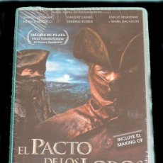 Cine: VHS - EL PACTO DE LOS LOBOS - PRECINTADA - A ESTRENAR - FILMAX HOME VIDEO. Lote 25689422