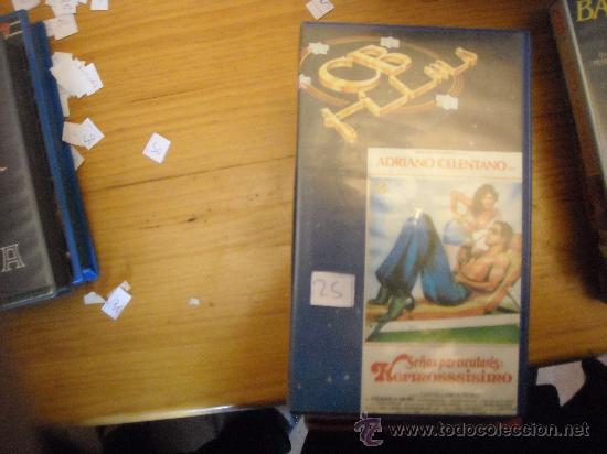 Cin&eacute;ma: se&ntilde;as particulares hermosisimo-vhs-venta minima 10 euros