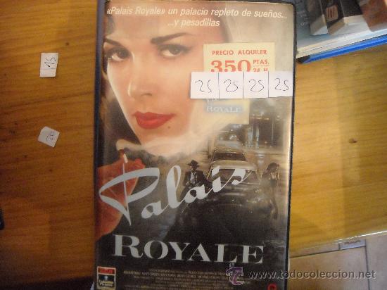 Cine: PALAIS ROYALE vhs caja grande rrareza