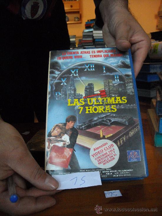 Cine: LAS ULTIMAS 7 HORAS vhs vhs
