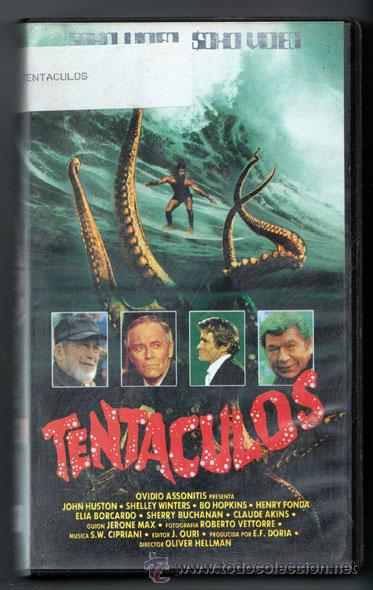 Cine: Pel&iacute;cula video VHS\. TENT&Aacute;CULOS | TERROR - CRIATURAS MARINAS