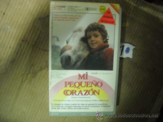 Kino: MI PEQUE&Ntilde;O CORAZON-VHS(COMPRA MINIMA 10 EUR--)
