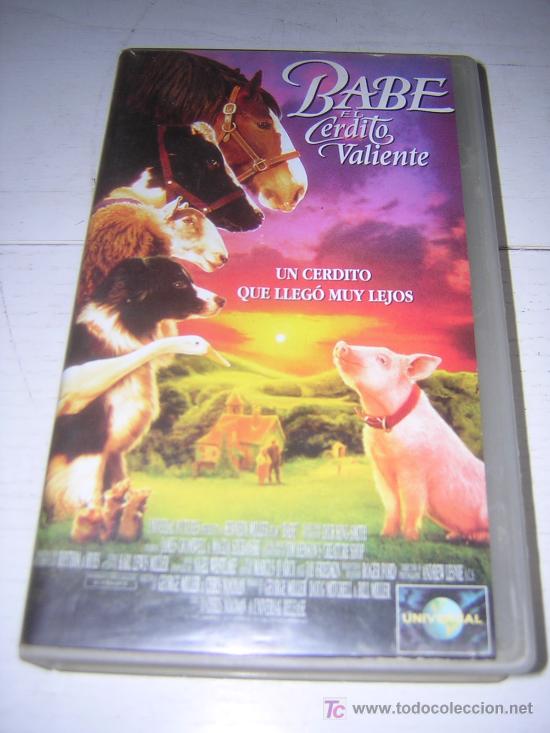 Cine: VHS --- BABE EL CERDITO VALIENTE - Foto 1