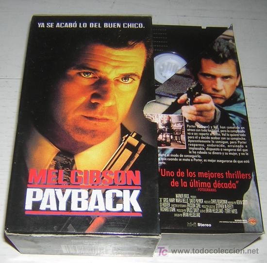 Cine: VHS --- Pack MEL GIBSON (ARMA LETAL 4 + PAYBACK) - Foto 2