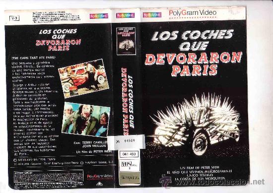 Cine: LOS COCHES QUE DEVORARON PARIS--venta MINIMA 10 EUR-VHS