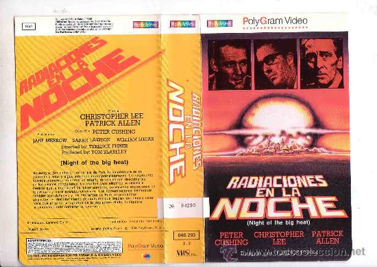 Cine: RADIACIONES EN LA NOCHE-venta minima 10euros-vhs
